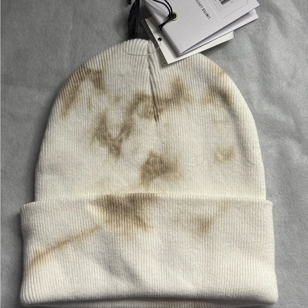 Herschel Supply Company Cream and Brown Beanie - Picture 4 of 5